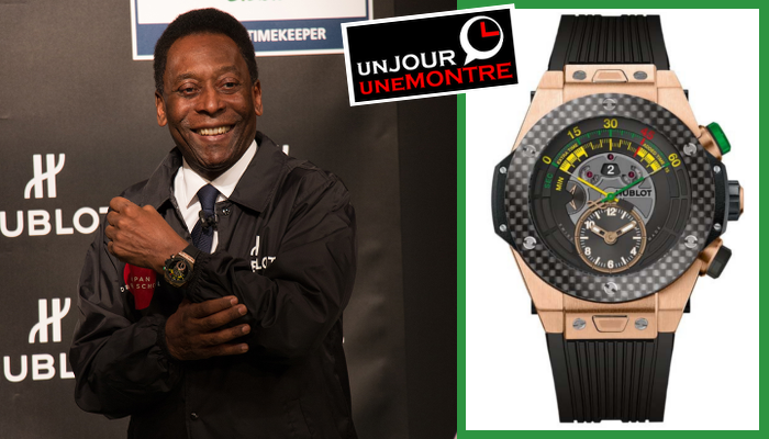 Célébrités_Pelé_Hublot Big Bang FIFA Brésil 2014
